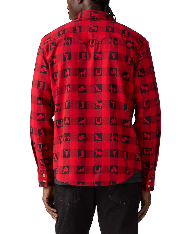 Levi's Men's Barstow Cotton Standard-Fit Western Shirt