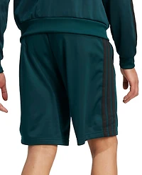 adidas Men's Three-Stripes 10" Tricot Shorts