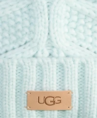 Ugg Cable Knit Pom Beanie