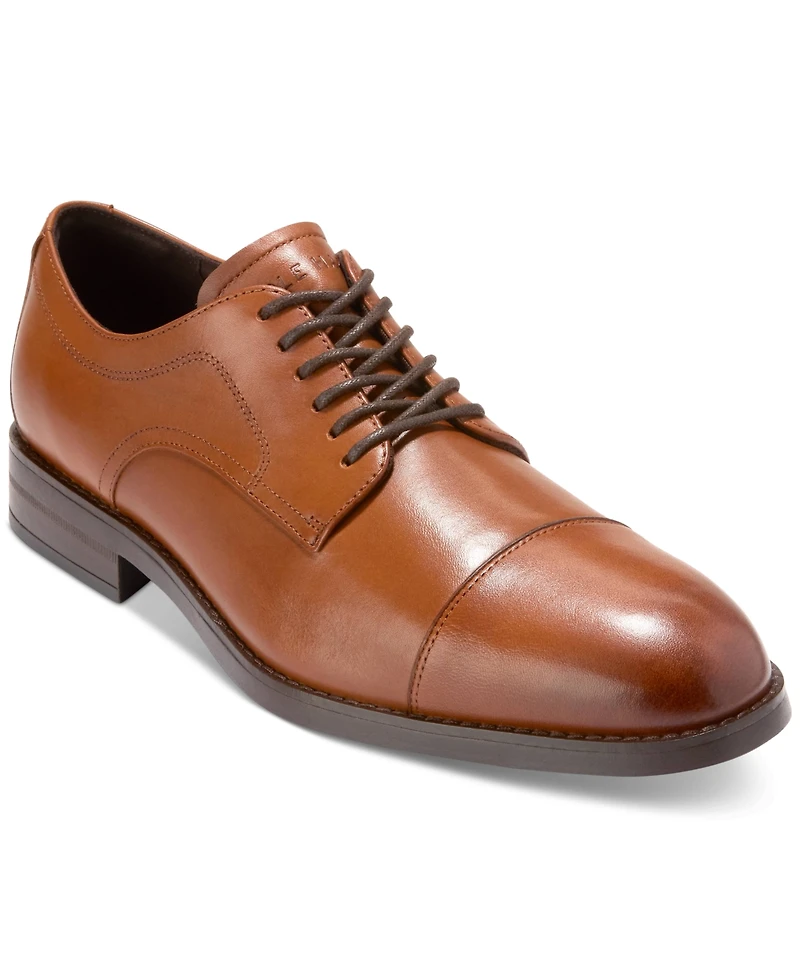 Cole Haan Men's Harmon Grand Cap Toe Oxfords