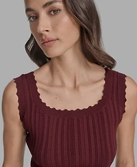 Bcbg Women's Textured-Knit Tank