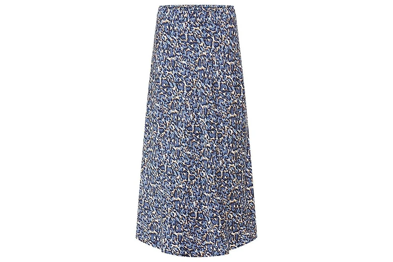 Olsen Women's Leo Print A-Lined Skirt