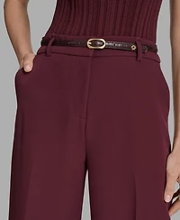 Bcbg Women's Belted Wide-Leg Pants
