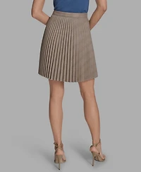Bcbg Women's Pleated A-Line Skirt