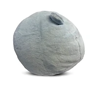 Cesicia Fur Kitty Critter Bean Bag Chair, Grey