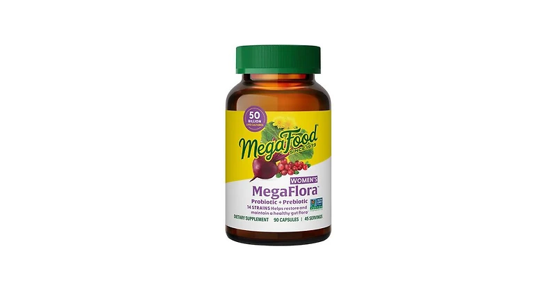 MegaFood MegaFlora Women's Probiotic, 90 Caps