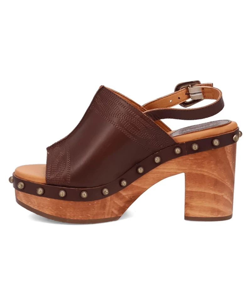 Dingo Women's Clover Wooden Sandal