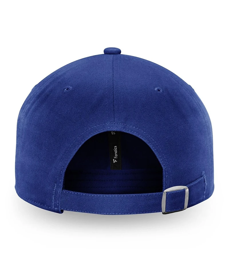 Fanatics Men's Blue Toronto Maple Leaf's Core Primary Logo Adjustable Hat