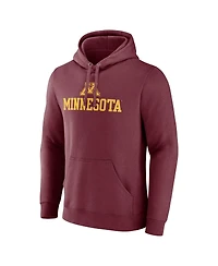 Fanatics Men's Maroon Minnesota Golden Gophers Team Lockup Pullover Hoodie