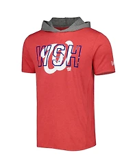 New Era Men's Red Washington Nationals Team Hoodie T-Shirt