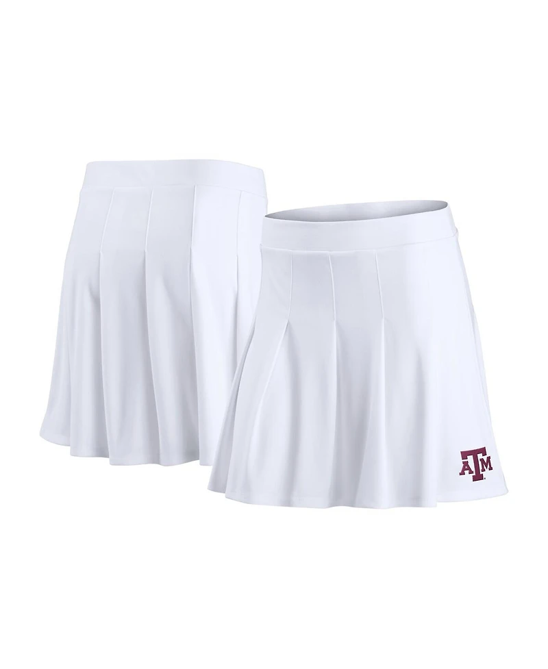 Fanatics Women's White Texas A&M Aggies Heritage Primary Skirt