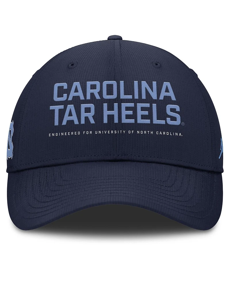 Jordan Men's Navy North Carolina Tar Heels 2025 On-Field Gameday Club Adjustable Hat