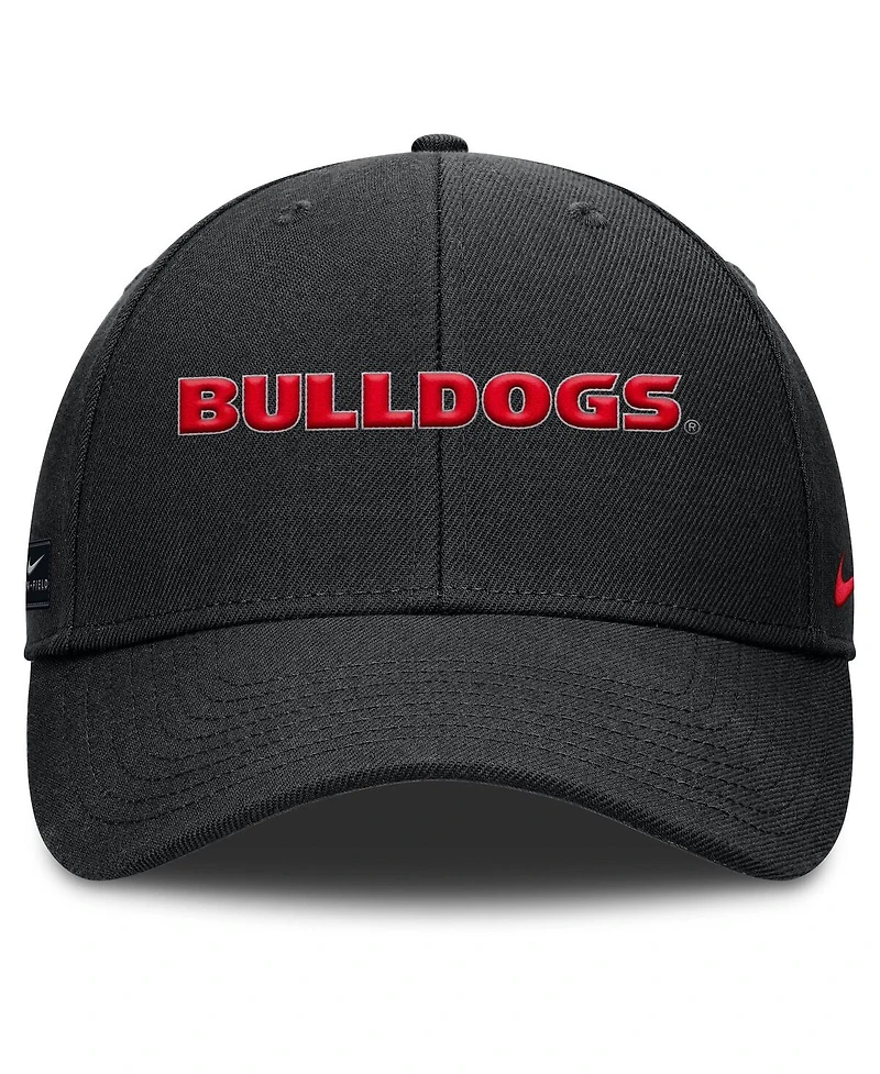 Nike Men's Georgia Bulldogs 2025 On-Field Rise Performance Adjustable Hat