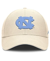 Jordan Men's Natural North Carolina Tar Heels Rise Primetime Performance Trucker Adjustable Hat