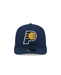 New Era Men's Navy Indiana Pacers Core Logo A-Frame 9FIFTY Snapback Hat
