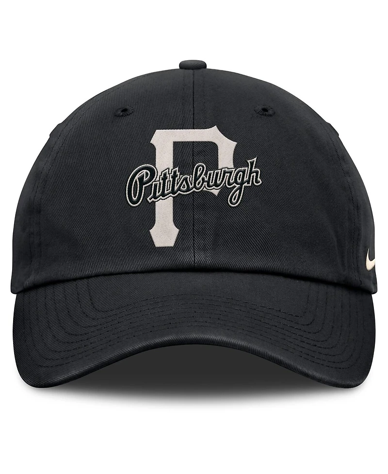 Nike Men's Black Pittsburgh Pirates Statement Club Adjustable Hat