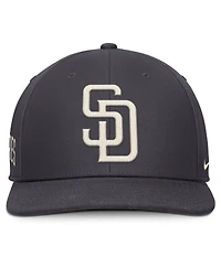 Nike Men's Anthracite San Diego Padres Statement Pro Snapback Hat