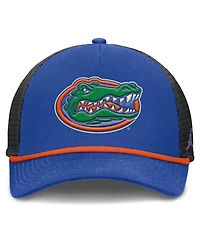 Jordan Men's Royal Florida Gators Rise Primetime Trucker Adjustable Hat