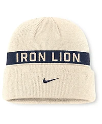 Nike Men's Natural Penn State Nittany Lions Peak Primetime Utility Cuffed Knit Hat
