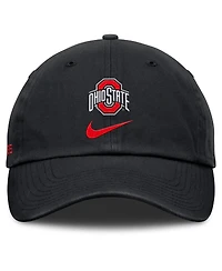 Nike Men's Black Ohio State Buckeyes Primetime Club Adjustable Hat
