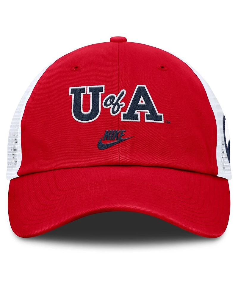 Nike Men's Red Arizona Wildcats Club Legacy Adjustable Trucker Hat