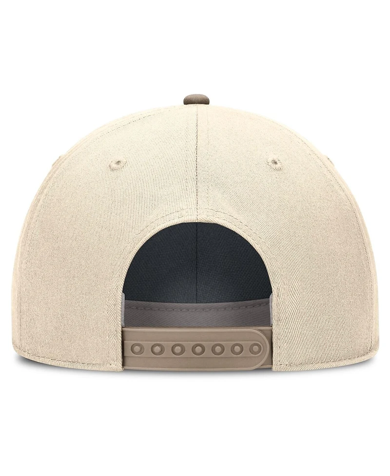 Nike Men's Natural Michigan State Spartans Rise Legacy Throwback Logo Adjustable Hat