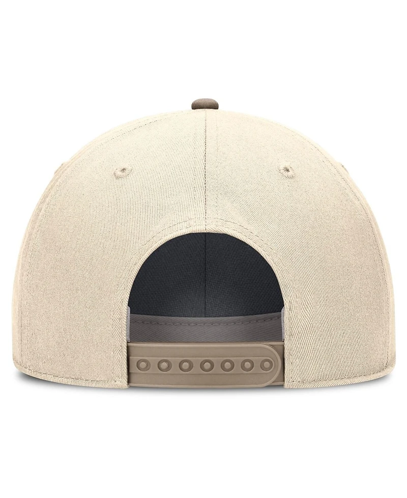 Nike Men's Natural Usc Trojans Rise Legacy Throwback Logo Adjustable Hat
