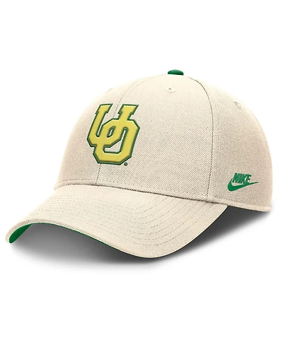 Nike Men's Natural Oregon Ducks Rise Legacy Adjustable Hat