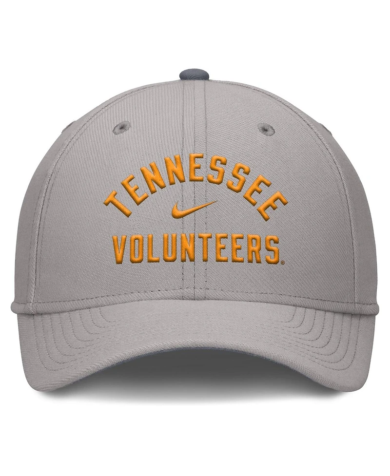 Nike Men's Gray Tennessee Volunteers Rise Prep Performance Flex Hat