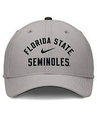 Nike Men's Gray Florida State Seminoles Rise Prep Performance Flex Hat