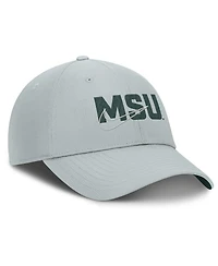 Nike Men's Gray Michigan State Spartans Club Prep Performance Adjustable Hat