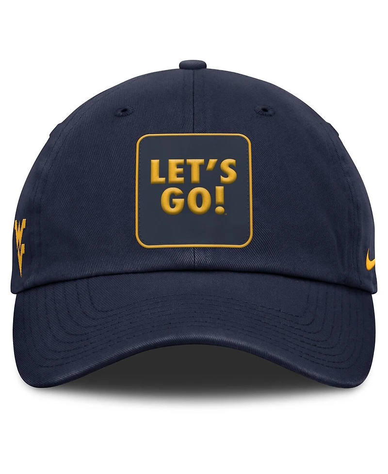 Nike Men's Navy West Virginia Mountaineers Local Club Adjustable Hat