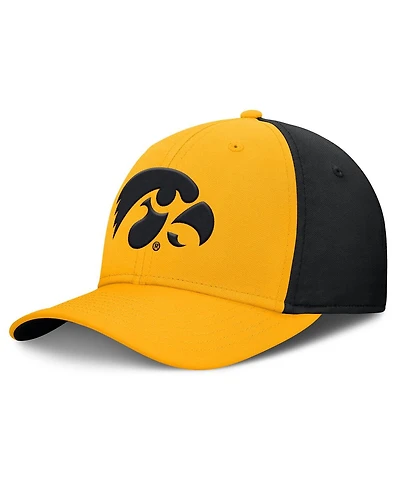 Nike Men's Gold/Black Iowa Hawkeyes 2025 Sideline Rise Local Performance Flex Hat