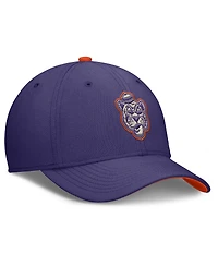 Nike Men's Purple Clemson Tigers Legacy Rise Performance Flex Hat