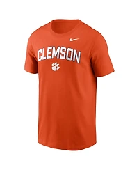 Nike Men's Orange Clemson Tigers Primetime Arch Stack T-Shirt