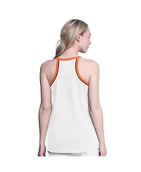 G-iii 4Her by Carl Banks Women's White Baltimore Orioles Curveball Tank Top