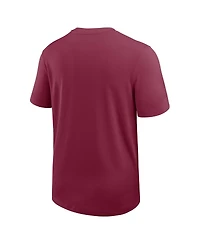 Nike Men's Garnet Florida State Seminoles 2025 Sideline Uv Performance Coach T-Shirt