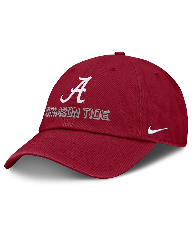 Nike Men's Crimson Alabama Crimson Tide 2025 On-Field Club Adjustable Hat