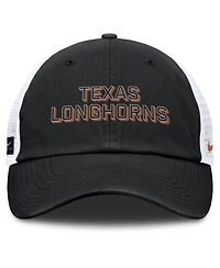 Nike Men's Black Texas Longhorns 2025 Gameday On-Field Club Adjustable Trucker Hat