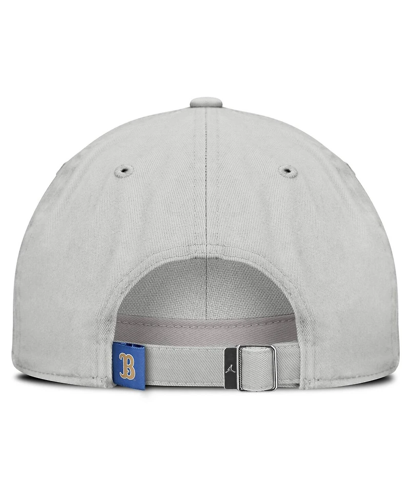 Jordan Men's Gray Ucla Bruins 2025 On-Field Gameday Club Adjustable Hat