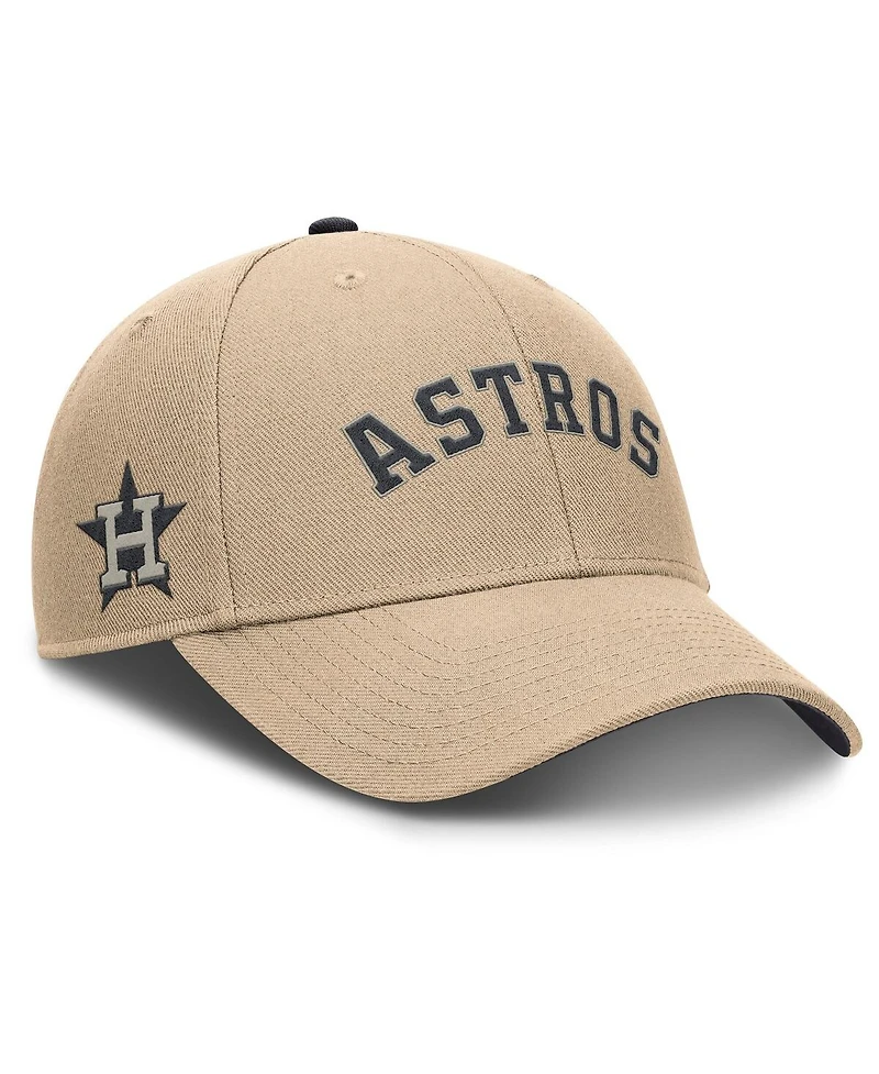 Nike Men's Khaki Houston Astros Rise Adjustable Hat