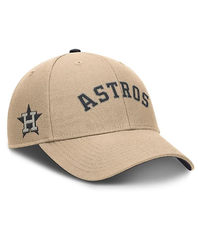 Nike Men's Khaki Houston Astros Rise Adjustable Hat