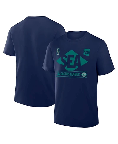 Fanatics Men's Navy Seattle Mariners 2025 Spring Training Cactus League True Icon T-Shirt