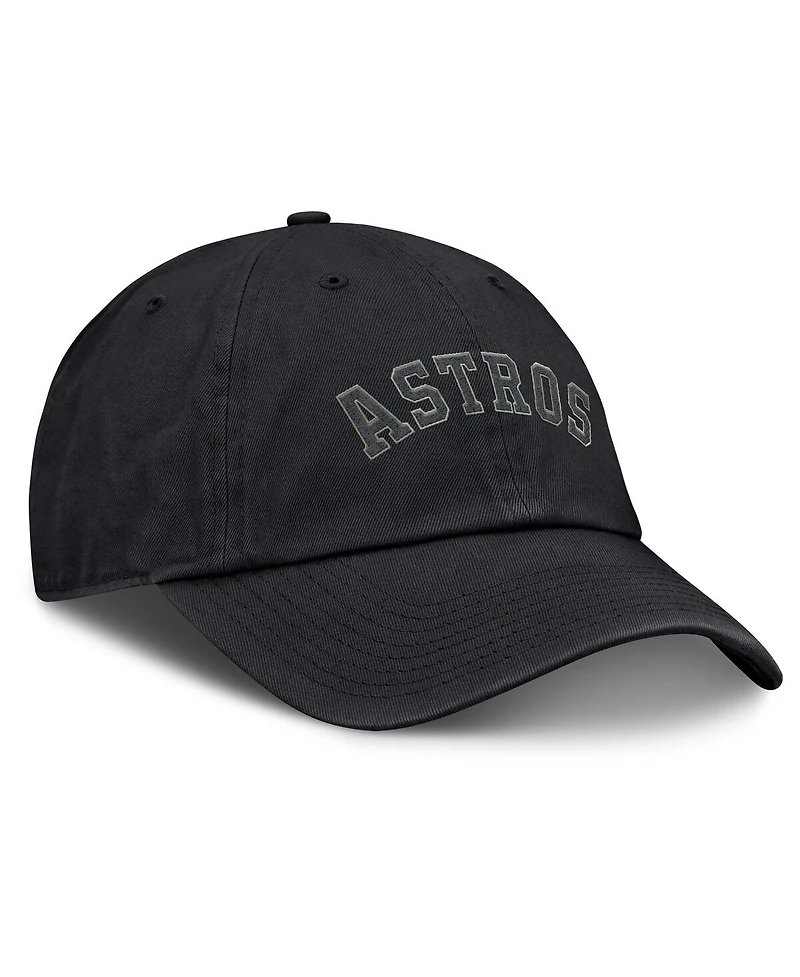 Nike Men's Black Houston Astros Camo Pack Club Adjustable Hat