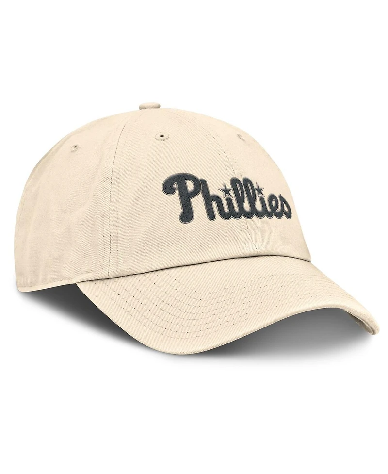 Nike Men's Natural Philadelphia Phillies Camo Pack Club Adjustable Hat