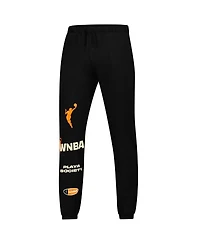Playa Society Men's and Women's Black Wnba Fleece Sweatpants