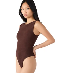 Steve Madden Women's Ornellia Boat Neck Bodysuit