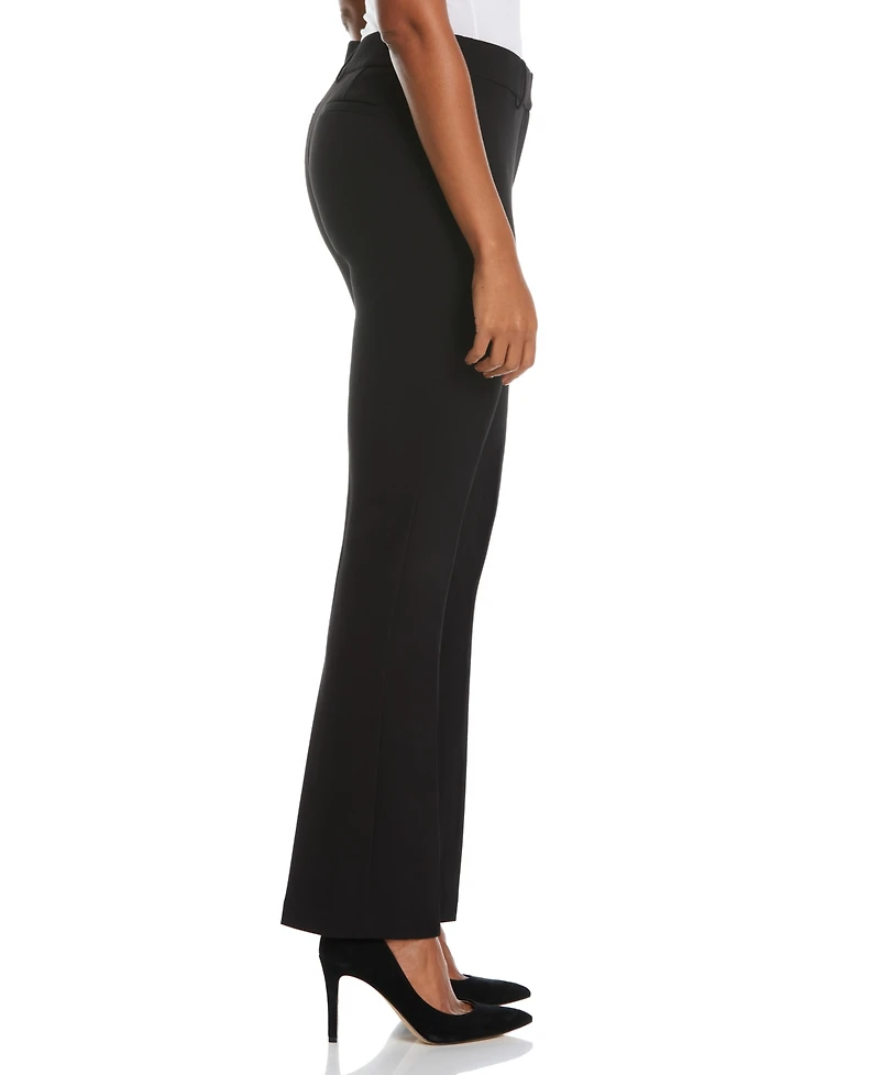 Rafaella Petite Stretch Pull On Classic Fit Crepe Pants