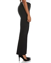 Rafaella Petite Stretch Pull On Classic Fit Crepe Pants
