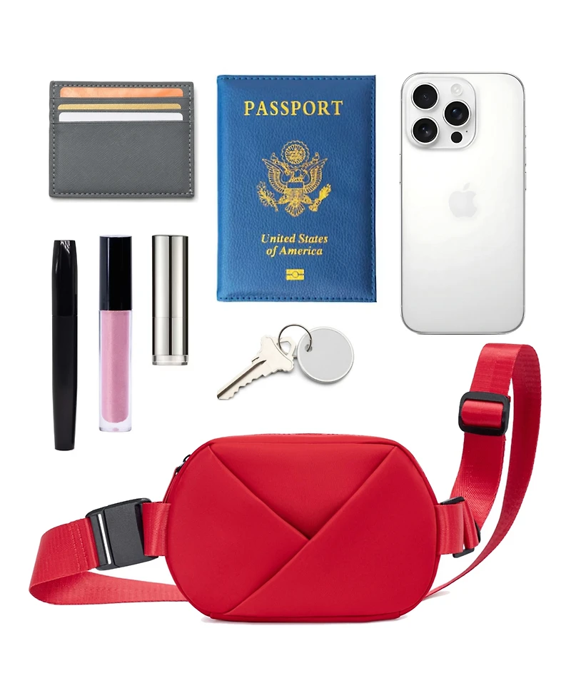 Origami Belt Bag - Fanny Pack For Women